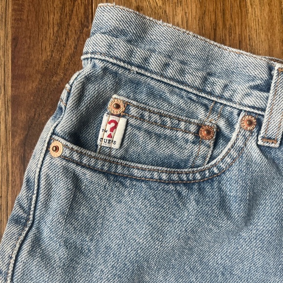 Vintage Guess Jean Short Cutoffs Women’s Sz 27 90’s Y2K Streetwear - Picture 3 of 7